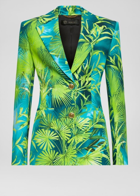 Blazer Versace Jungle Print Dama | HZOIAVR-16